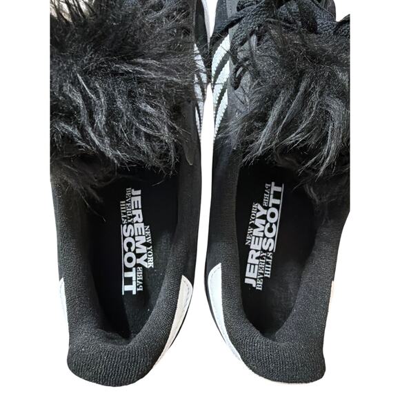 Adidas Men's Jeremy Scott x Campus 80s 'Bones - Black' Size 11 - Picture 7 of 9